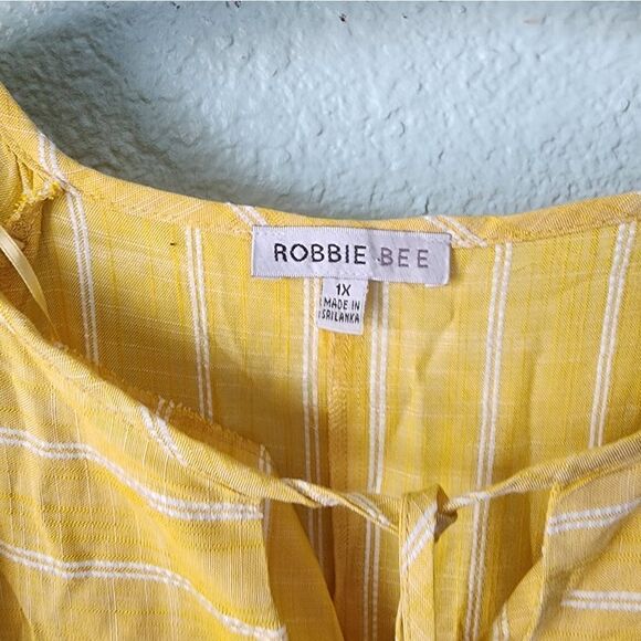 Robbie Bee tiered elbow sleeve boho peaseant cottagecore dress - Picture 7 of 16